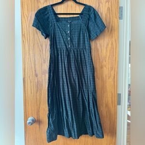 Madewell Green Textured Dress